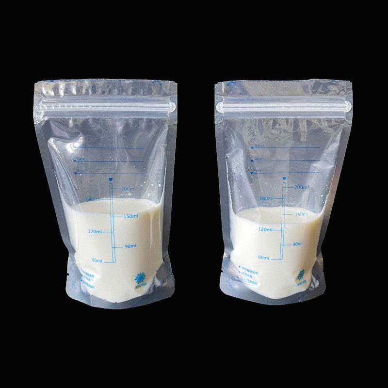 厂家现货200ml储奶袋一次性外出母乳保鲜袋奶水冷冻储存密封袋