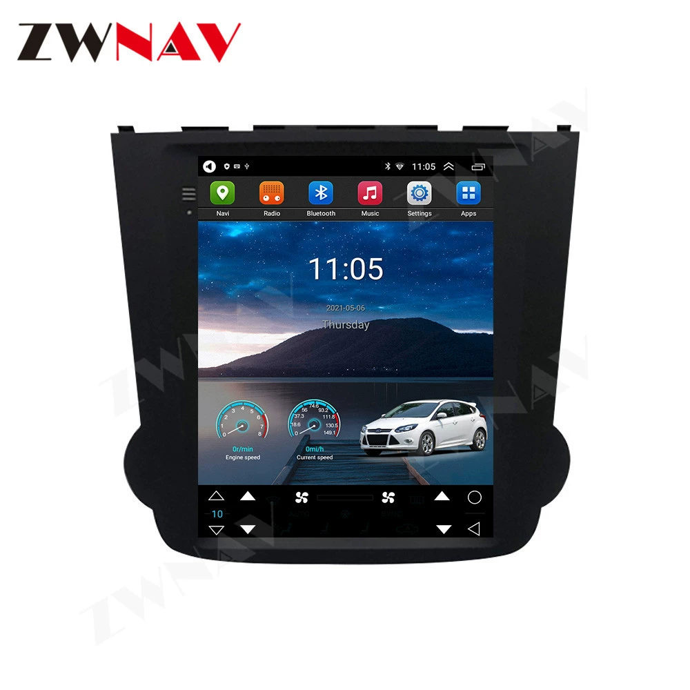Подходит для Android 11 Honda CRV 2006-2012 Центральная панель навигации встроенный 4G Carplay полный сетевой доступ
