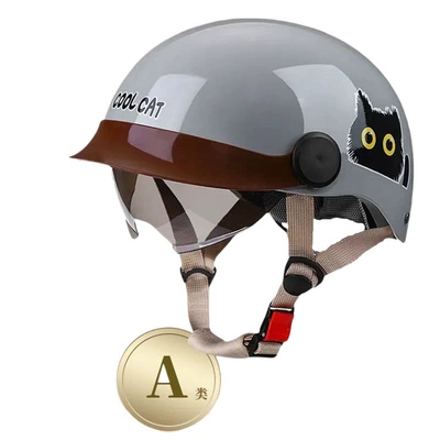 Motosiklet kaskı (dəbilqə) – Helmet, battery safety helmet, half helmet