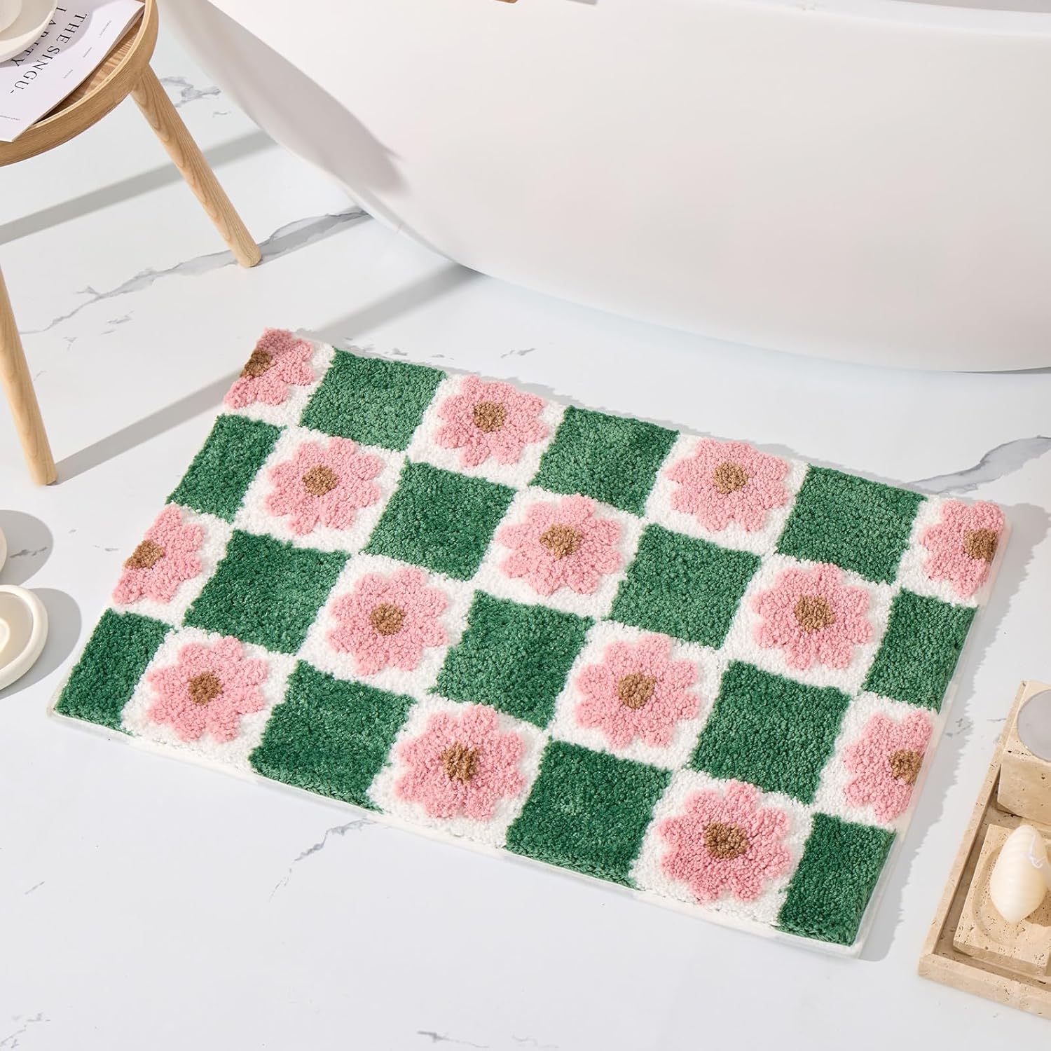 Amazon Imitation Cashmere Plush Christmas Holiday Carpet for Home and Bathroom, Cute Autumn Pumpkin Car Floor Mat, Dropshipping
