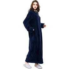 E 43050 Flannel Robe with Zipper ������˯�� ����ѷ�羳ŷ