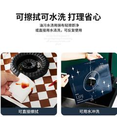 環利燃氣灶防油墊耐高溫防油防火廚房煤氣灶保護墊隔熱錫紙清潔墊