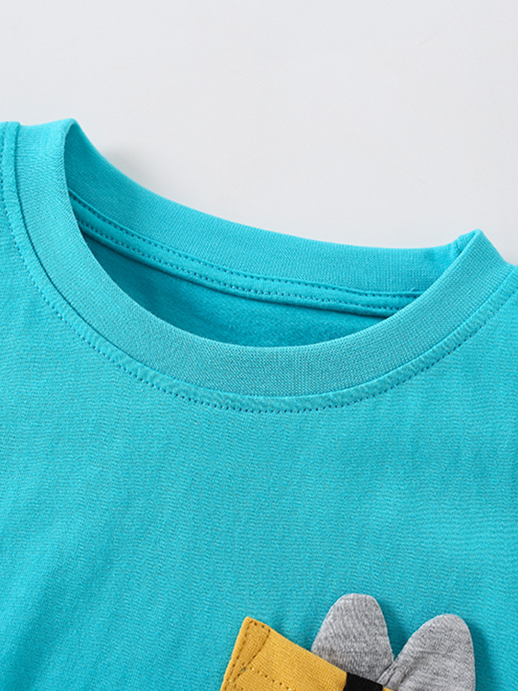 Malwee ropa de verano de dos piezas para niñas nuevos pantalones de manga corta casuales para niños europeos y americanos traje de Niños de estilo occidental