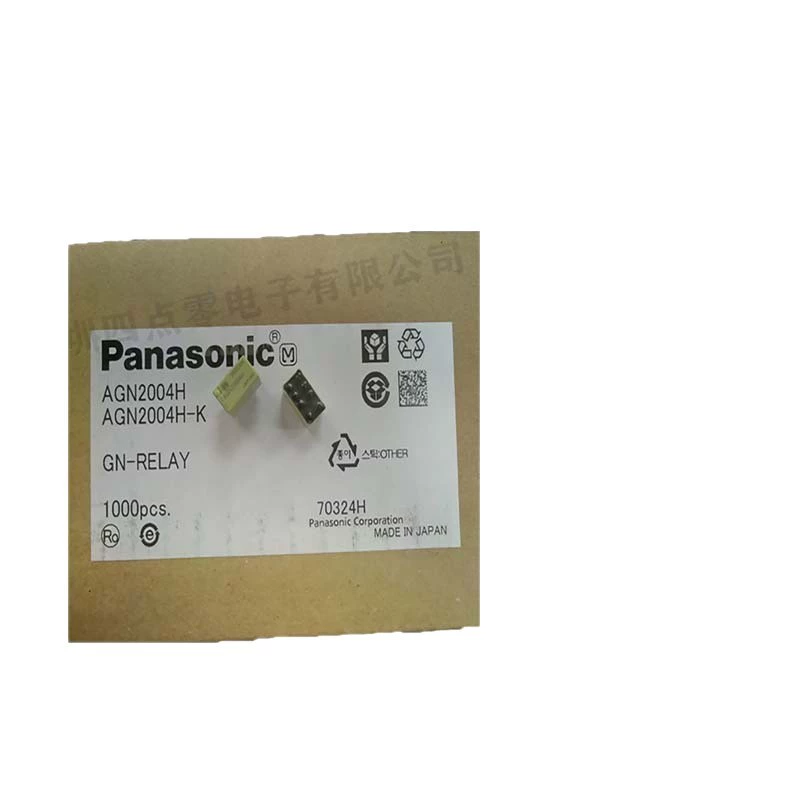 Новые реле Panasonic AGN2004H, AGN20012, AGN20024, AGN200A4H