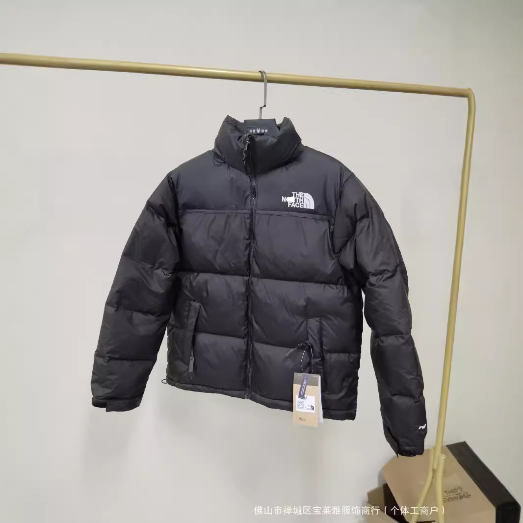 América del Norte de alta versión de 1996 cuadrilátero encapuchado de algodón grueso moda moda caliente chaqueta suelta de hombre