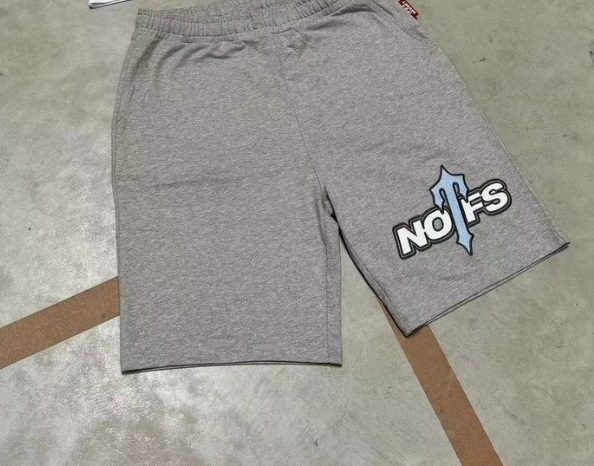 Trapstar Sweat Shorts NOFS Logo Grey