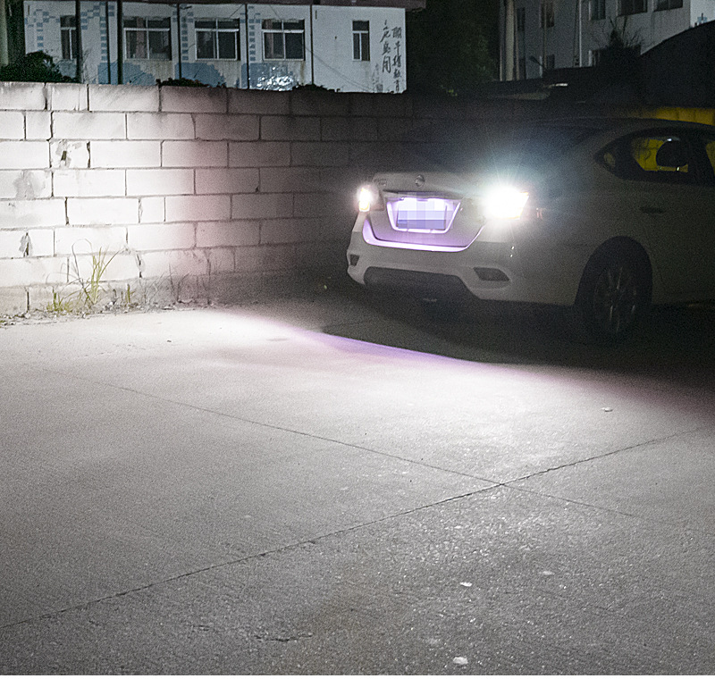 Cross-Border High Brightness Car Led Reversing Light T15-120Smd Ultra-Bright Rear Fog Light Car Tail Light Lens