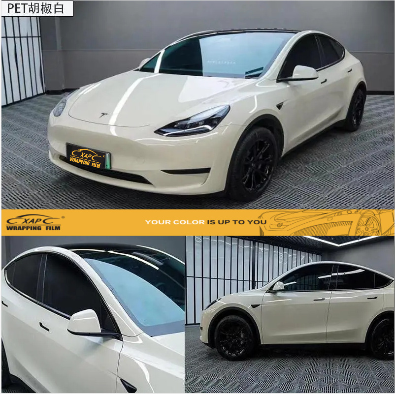 Pet Car Color Changing Film Factory Wholesale Export Specially Designed for Ultra-Bright Crystal Series Paint Protective Film Full Car Stickers