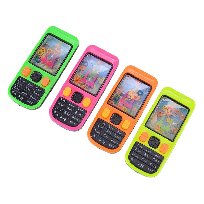 Juego de juguete para niños anillo máquina de agua juguete clásico nostálgico máquina de agua Navidad juguete de mano pequeño regalo