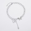 Choker, chain for key bag , necklace, Japanese and Korean, internet celebrity, simple and elegant design