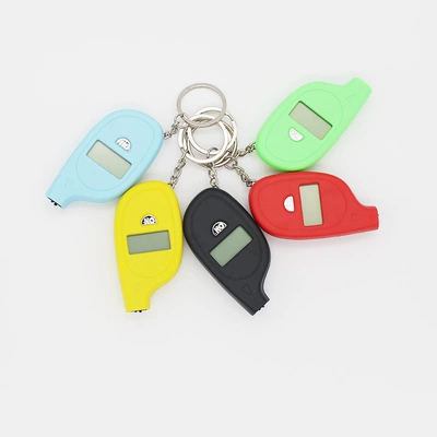 Air pressure gauge/tire pressure gauge gauge key chain tire pressure gauge