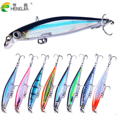 HENGJIA Hengjia Mini Long Range Submerged Minnow Lure Wholesale 8CM Casting Minnow Artificial Lure Box Pack Fishing Bait
