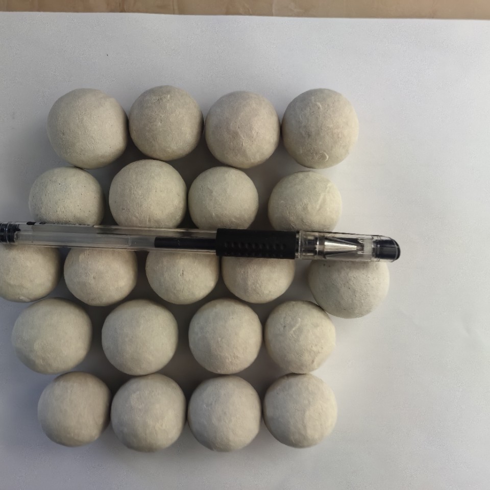 现货供应天然水洗球储热球火炉添加球直径2.7-3厘米磨圆水洗球打