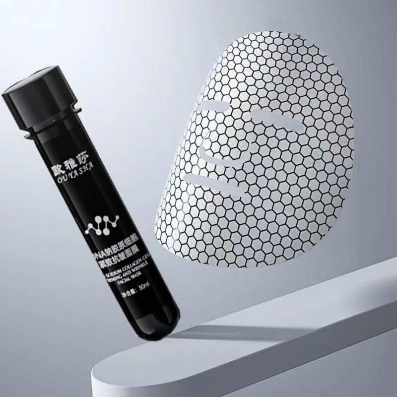 Oem Processing of the Same Swiss-Style Test Tube Mask, Ouyasha Dna Sodium Collagen Cell Firming Anti-Wrinkle Kit