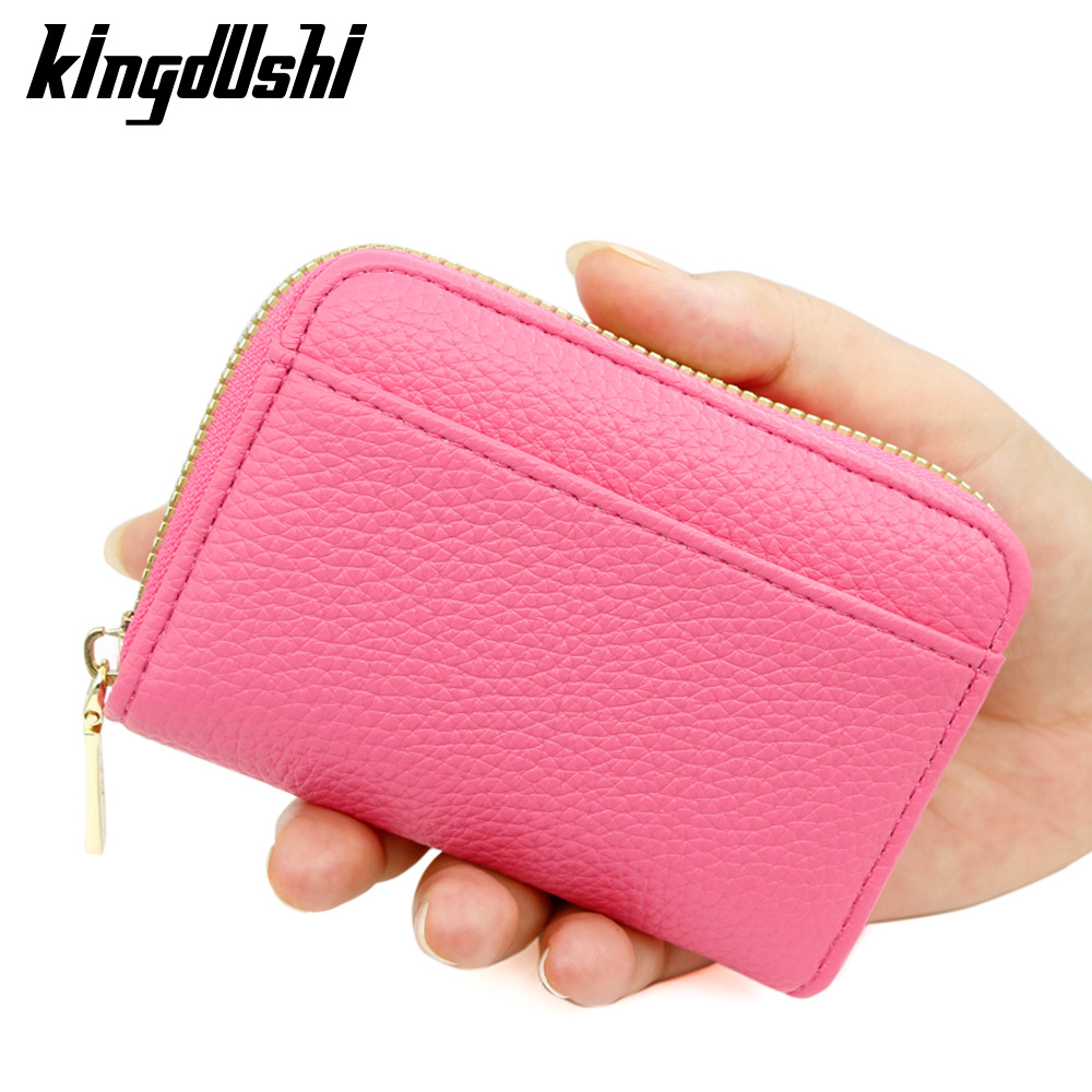 Nuevo paquete de tarjetas de gran capacidad de textura PU bolsa de cambio bolsa de tarjetas de regalo de cita para el gabinete de órgano