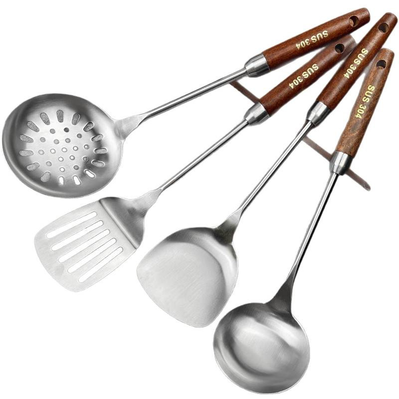 304不锈钢厨具套装炒菜铲子厨房铲勺全套家用锅铲七件套炊具一体|undefined