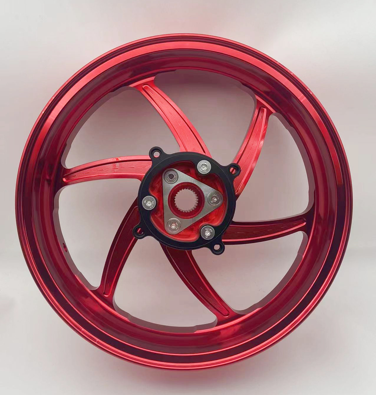 Suitable for Yamaha Xmax300 Front and Rear Cast Wheels Aluminum Alloy Lightweight Cnc Modified Wheels and Rims Modified Only