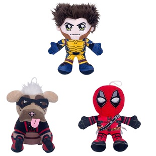 跨境新款 DOGPOOL plush 死侍狗毛绒玩具 电影周边毛绒玩偶公仔-阿里巴巴