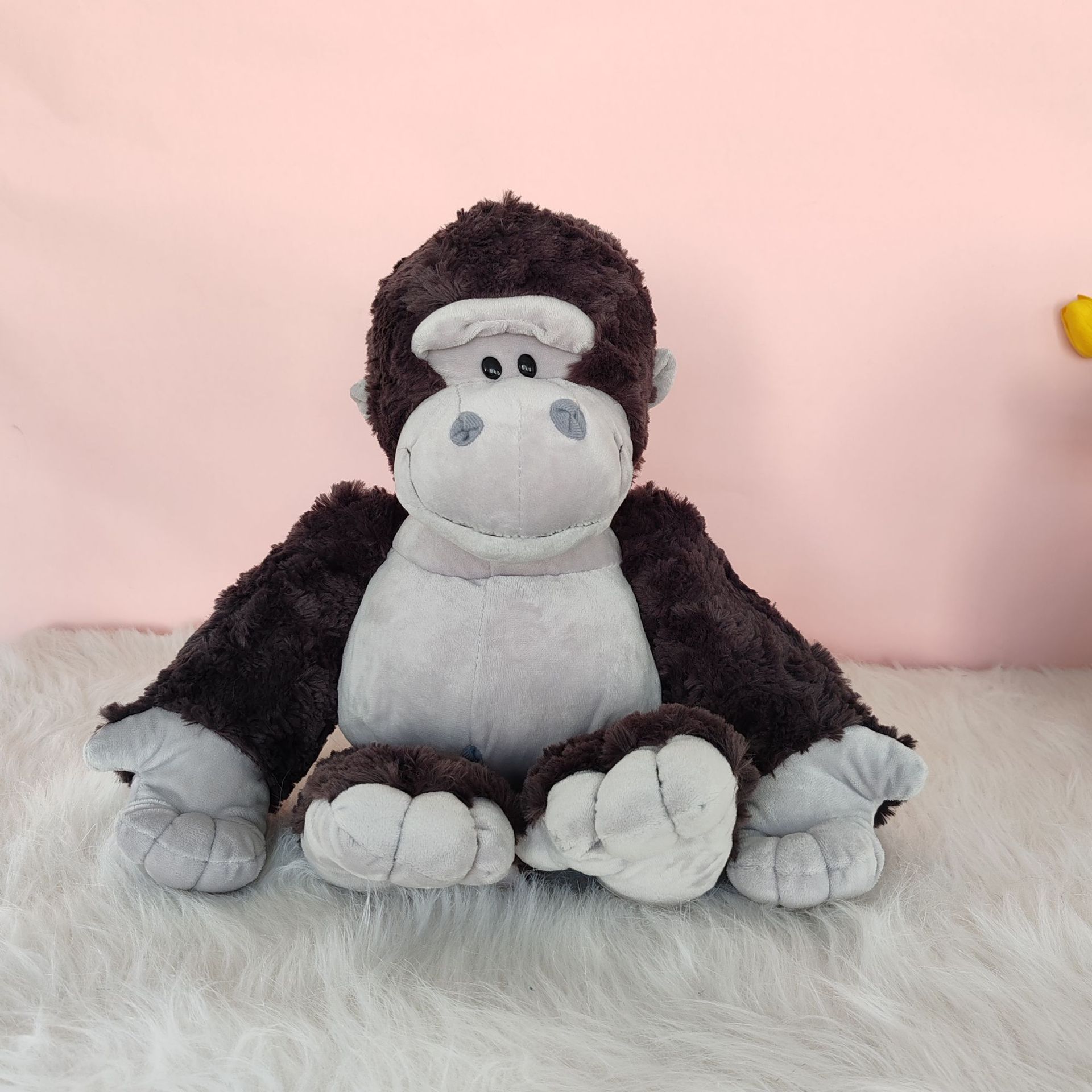 Grandes animales del bosque juguetes de peluche león elefante ciervo mono tigre muñeca de regalo fábrica al por mayor