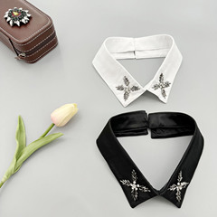 Direct factory sales of various fake collars, pointed collars, and handmade beaded fake collars, factory wholesale fashion clothing