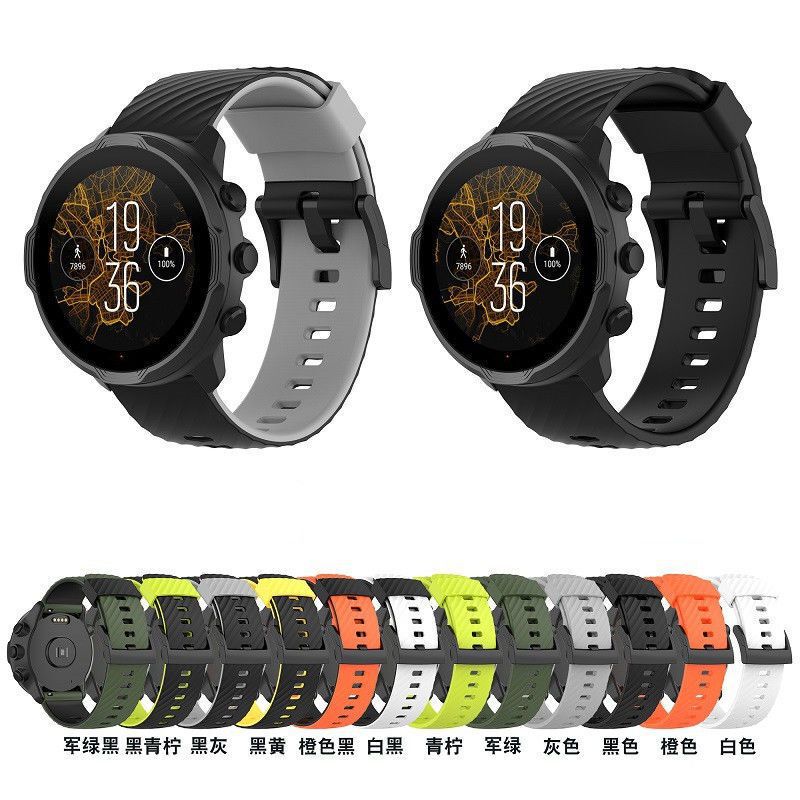 Suitable for Suunto 7 Wristband D5 Suunto 9 Spartan Series Official Silicone Strap
