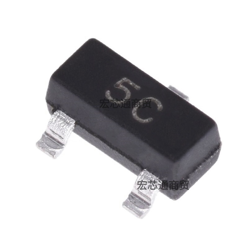 BC807-40丝印5C贴片SOT-2345V/500mAPNP三极管BC807贴片三极管