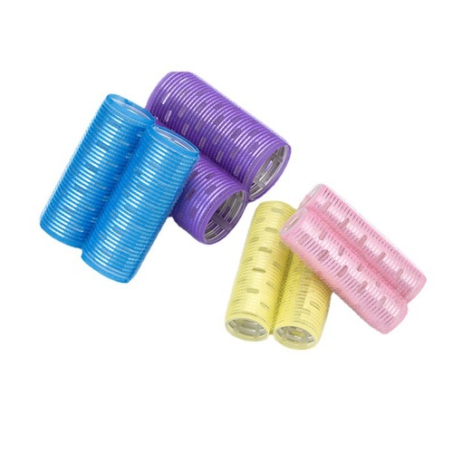 Constant temperature extended aluminum sheet thermal conductive Velcro self-adhesive hair curler fluffy wavy bangs air curling barrel hair curler