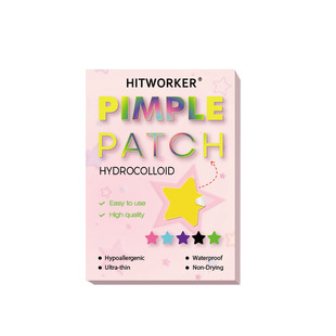 Cross-Border Spot Large Size Combination Acne Patch Colorfulful Star Acne Patch Facial Concealer Covering Acne Marks