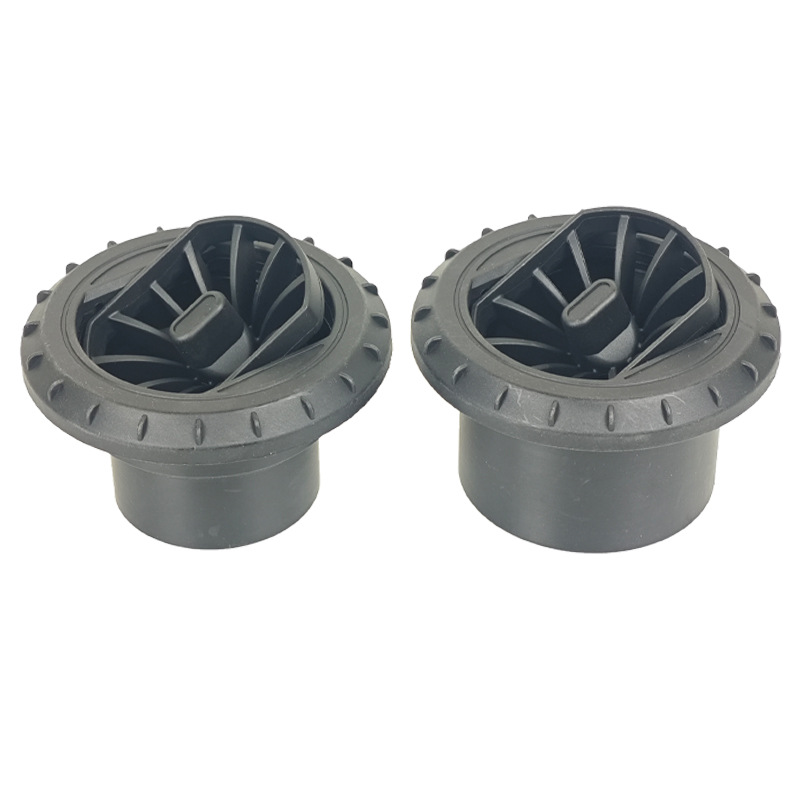 驻车加热器75mm通风口可旋转空气空调黑色用于汽车卡车VAN Camper