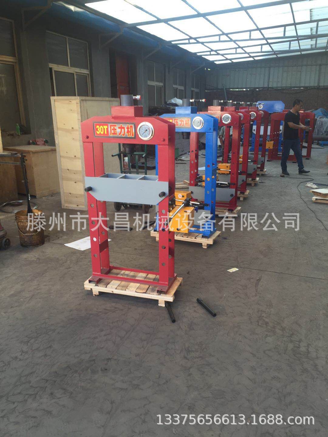 30吨电动液压龙门压力机液压机汽修设备压力机压床