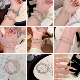 项链;耳钉;手链