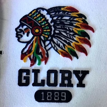 2021时尚新品牙刷绣加工厂深圳龙岗服装手袋电脑绣花章仔特种绣