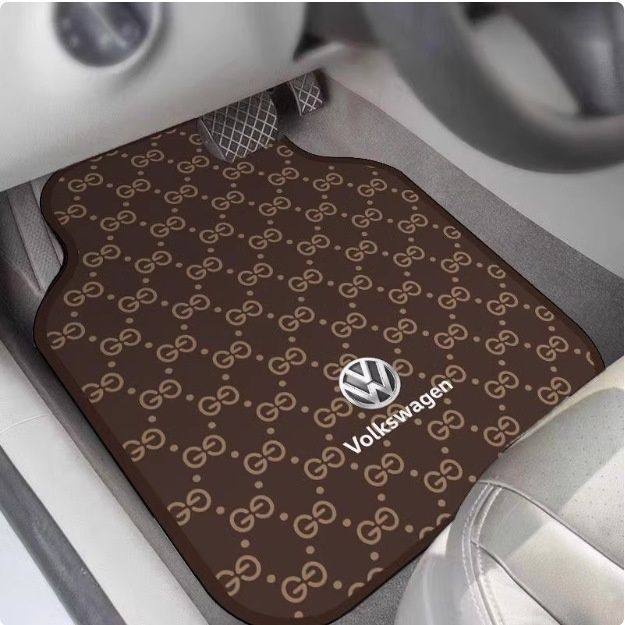Car Floor Mats Are Stain-Resistant and Easy to Maintain, with a High-End Feel, Universal Full Set of Absorbent Diatomaceous Earth Floor Mats, Available for Dropshipping