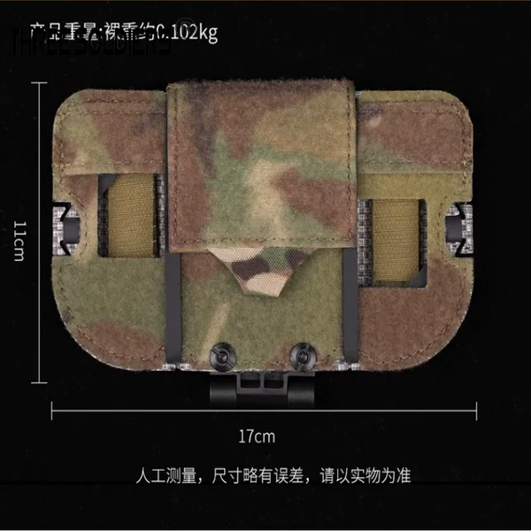 Tactical Vest Molle Front Installation Mobile Phone Console Outdoor Sports Mountaineering Camping Mobile Phone Portable Bag