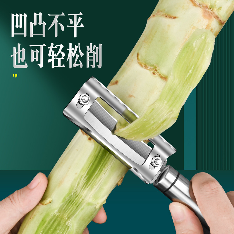 Raspador casero raspador de melón multifuncional de acero inoxidable cuchillo de raspador de cocina al por mayor