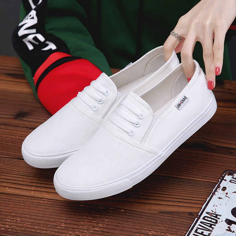 2022 summer new labor protection shoes men's casual shoes, small white shoes, canvas shoes, student dance shoes, morning running shoes