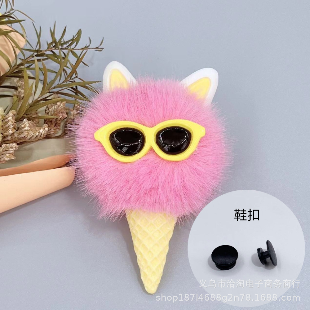 분홍색# 신발 버클