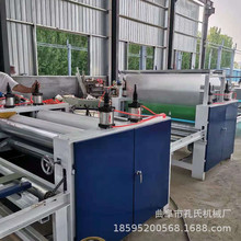 三聚氰胺板uv高光pet贴面机 批量生产 木饰面大板pet透明膜平贴机