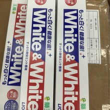 日本原装正品大白牙膏清新口气清洁牙齿含氟去黄去牙渍酵素去口臭