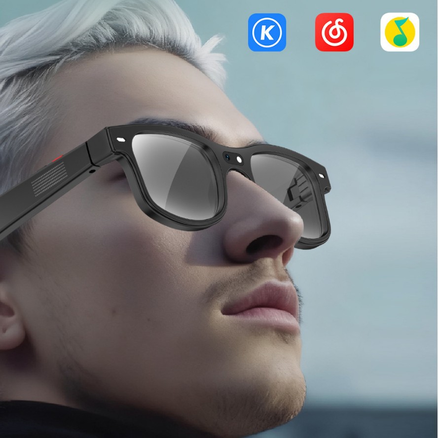 Transfronterizo G3 gafas inteligentes Ai traducción 800W fotos de video gafas de reconocimiento de imágenes Bluetooth llamadas musica al por mayor