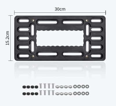 Cross-Border American License Plate Frame License License plate holder/license plate holder - license-plate-frame-1-piece-accessories-bulk-discounts-available-for-bagged-quantities