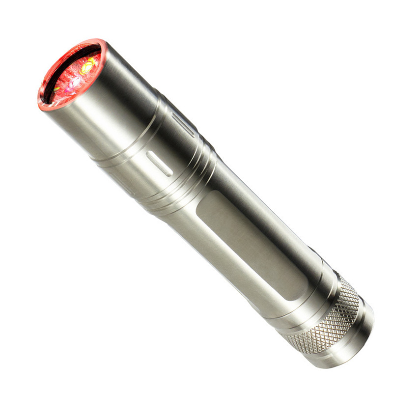 Amazon luz roja luz infrarroja linterna auxiliar LED iluminación luz roja 630 + 660 + 850nm