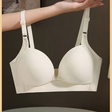 哺乳内衣防下垂聚拢产后喂奶专用前开扣式薄款固定杯胸罩孕妇文胸