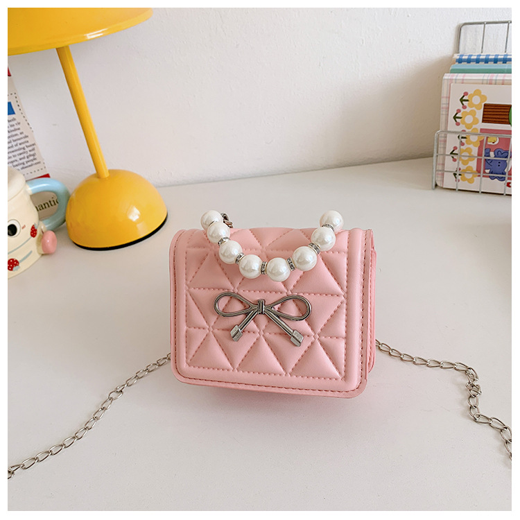 Bolsa de hombro de moda de diamond empujada para hombres y mujeres, mini lindos bolsos de cadena de bebé bolsos de comercio exterior bolsos para niños