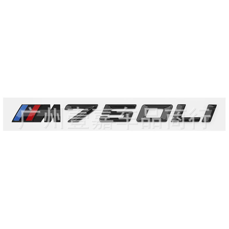 Подходит для новых моделей BMW, наклейка на заднюю часть багажника 730Li 740Li 750Li 760Li, маркировка объёма двигателя