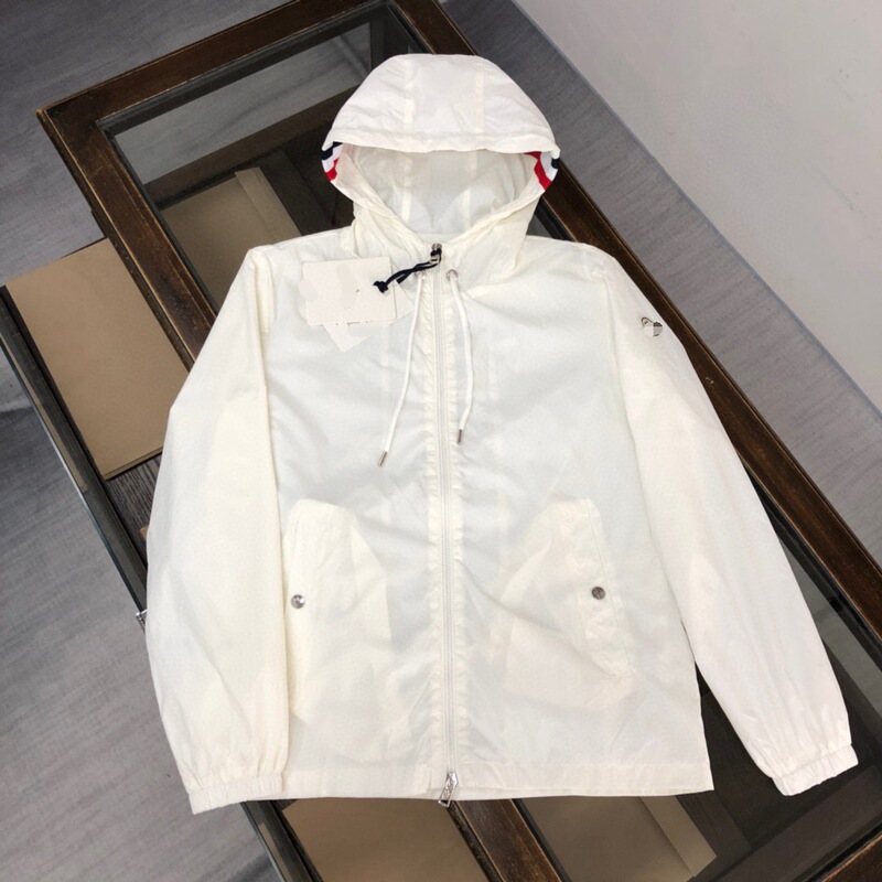正确版mon蒙家男士抽绳连帽上衣服运动减龄休闲风衣外套专柜同款|undefined
