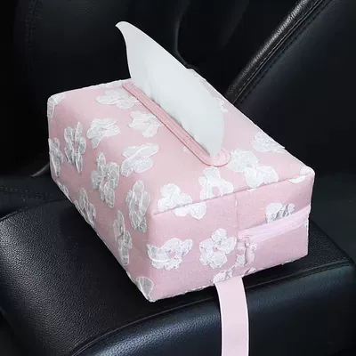 Car tissue box/set Tissue Box, Car Tissue - pink