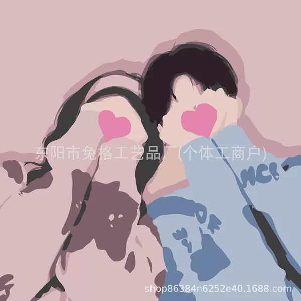Couple【Rabbit grid】16