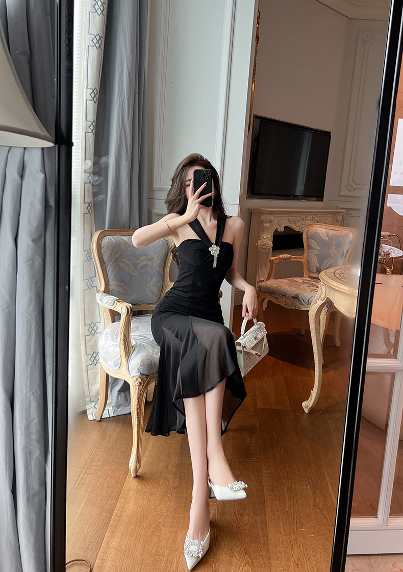 B5573 1090K VÁY ĐẦM LIỀN THÂN DÁNG DÀI NỮ CHOTDNG SEXY DÁNG ÔM BODY GỢI CẢM SEXY MÙA HÈ KIỂU ĐUÔI CÁ THỜI TRANG NỮ VẢI VOAN G03 SẢN PHẨM MỚI