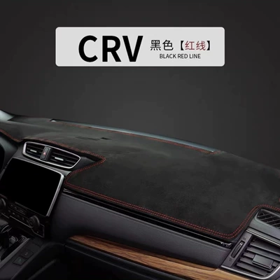 Models 07-23, Dashboard Heat – Günəş əleyhinə siperlik - 17-22-cr-v-black-with-red-stitching-no-logo